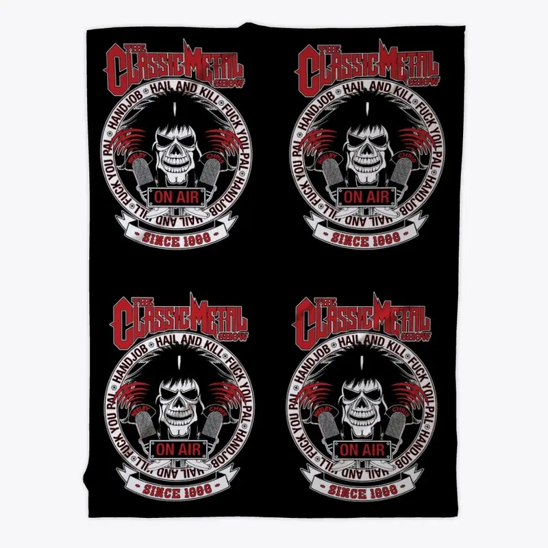 CMS "Hail and Quilt" Fleece Blanket